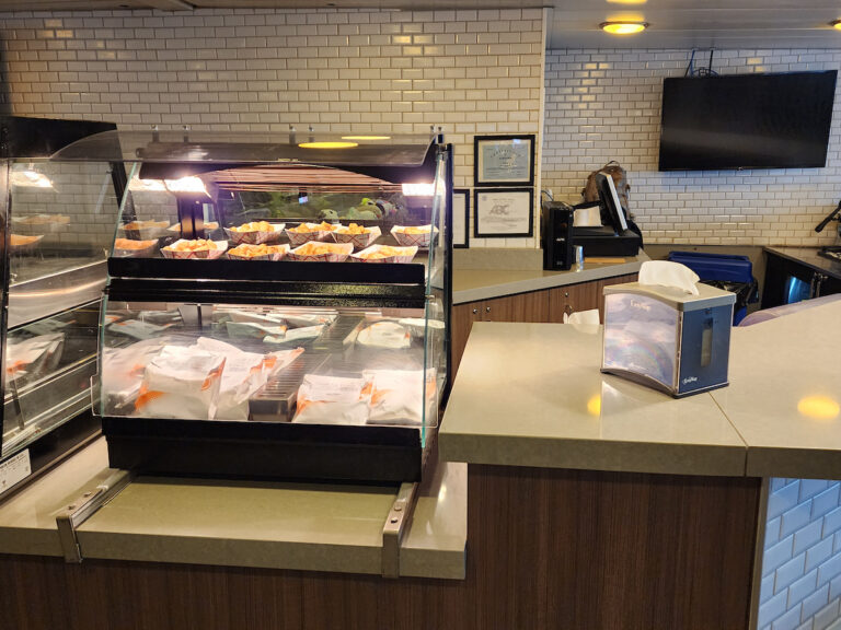 The Ferry Cafe on the Cape May - Lewes Ferry vessel MV New Jersey