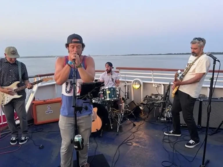 Going Rogue playing live on the Cape May Lewes Ferry
