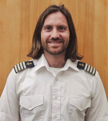 A portrait of Captain John Burke